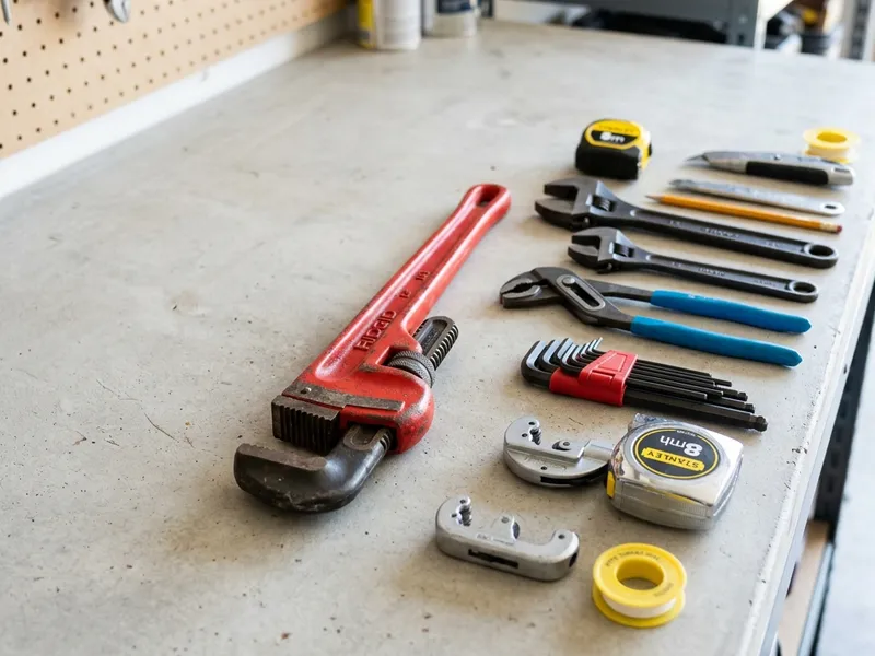 Professional plumbers in Tiptonville, TN equipped with top-tier tools for residential and commercial plumbing services.